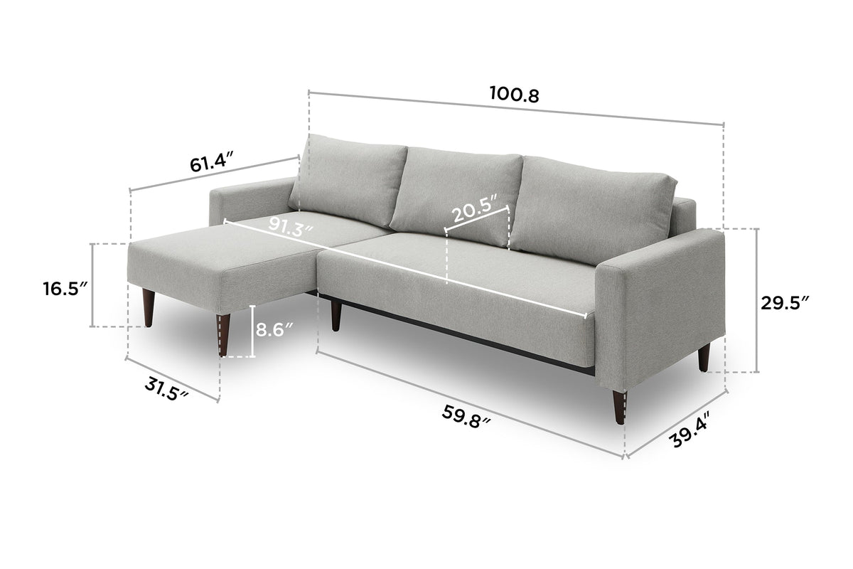 Marline Sectional Sofa Bed