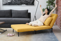 Alna Chair Sleeper - Open Box - Tuscany Yellow