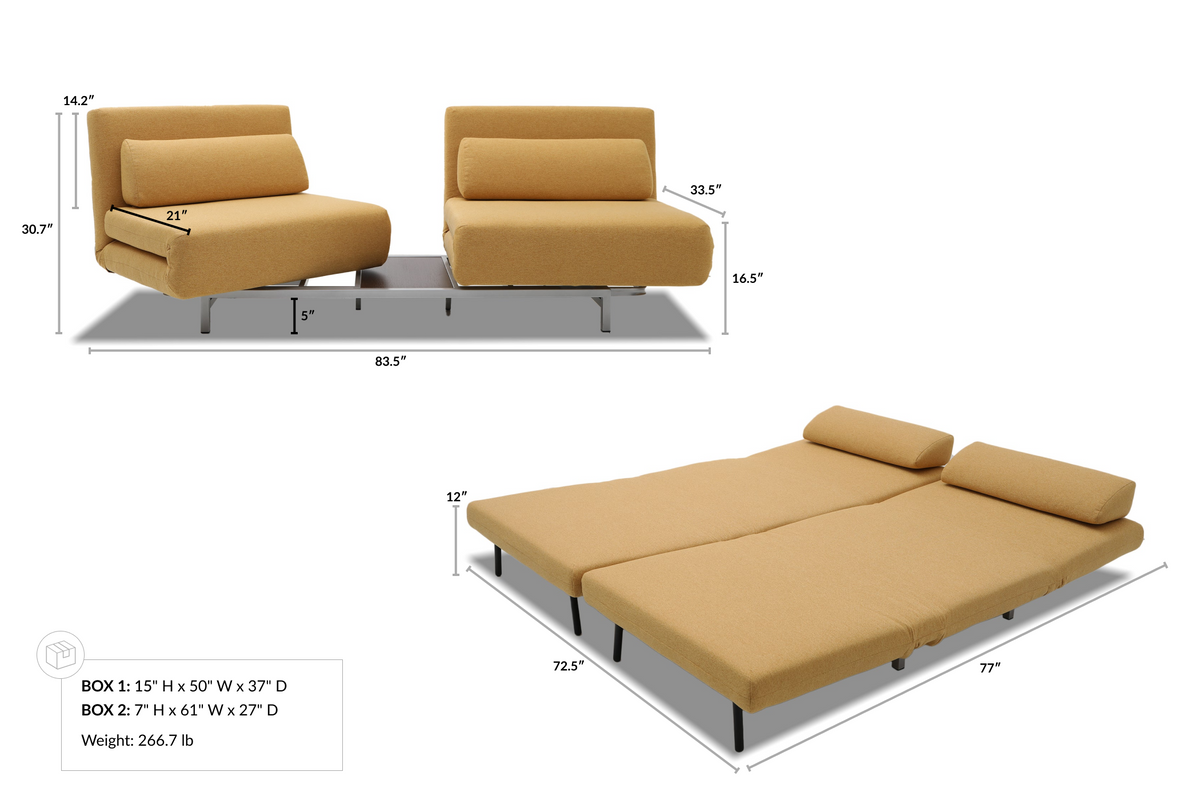 Ardina 2 Seat Sofa Bed