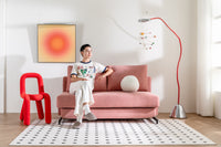 small spaces multi-functional queen-sized sleeper Sofa bed Comfortable sofa bed Best pull out couch pink