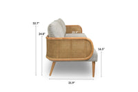 Indoor wicker furniture two seats sofas modern sofa best sofas best couches couch fabric sofas small space furniture wooden legs