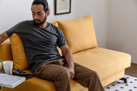 Bamton Armless Sofa Bed