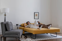 Bamton Armless Sofa Bed