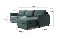Bergen Sectional Sofa Bed