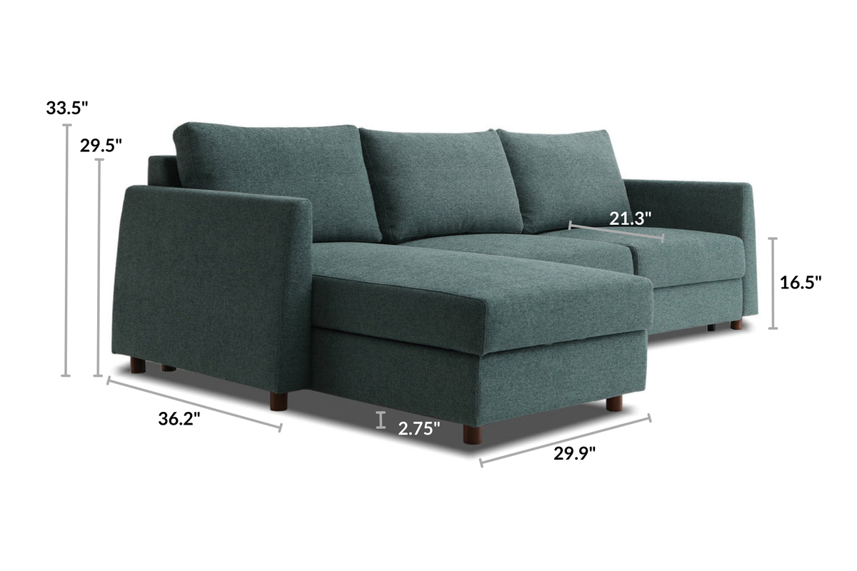 Bergen Sectional Sofa Bed With Storage