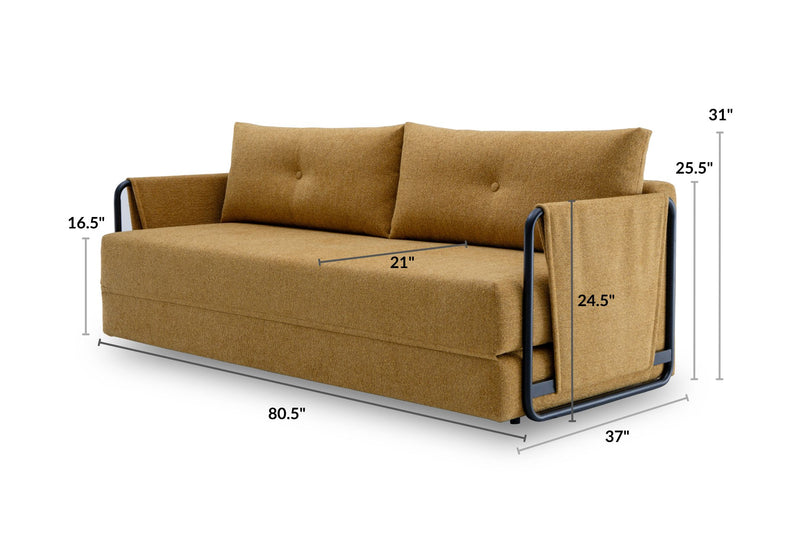 Berlin 3 Seat Sofa Bed