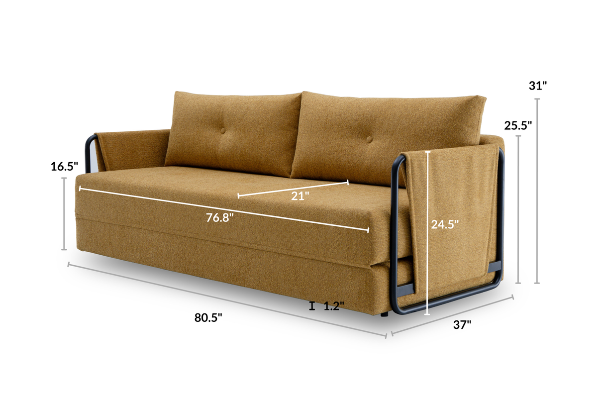 Berlin 3 Seat Sofa Bed