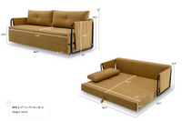 Berlin 3 Seat Sofa Bed