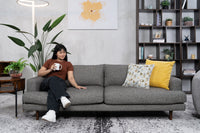 three seat sofas modern sofa best sofas best couches couch fabric sofa Livingroom  Apartment Furniture 