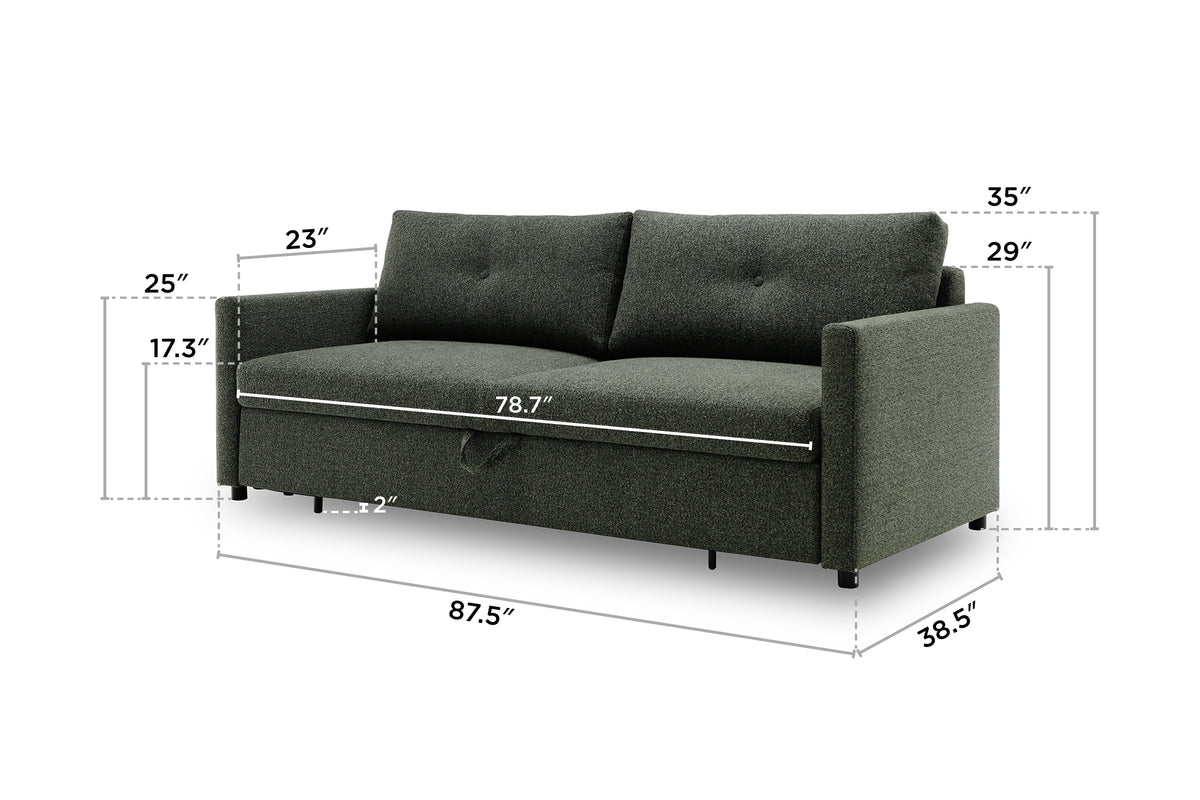 Cenna 3 Seat Sofa Bed