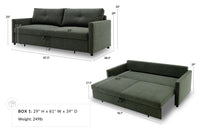 Cenna 3 Seat Sofa Bed