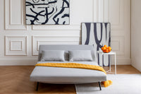Coda Sofabed Silver Grey with Lounge position