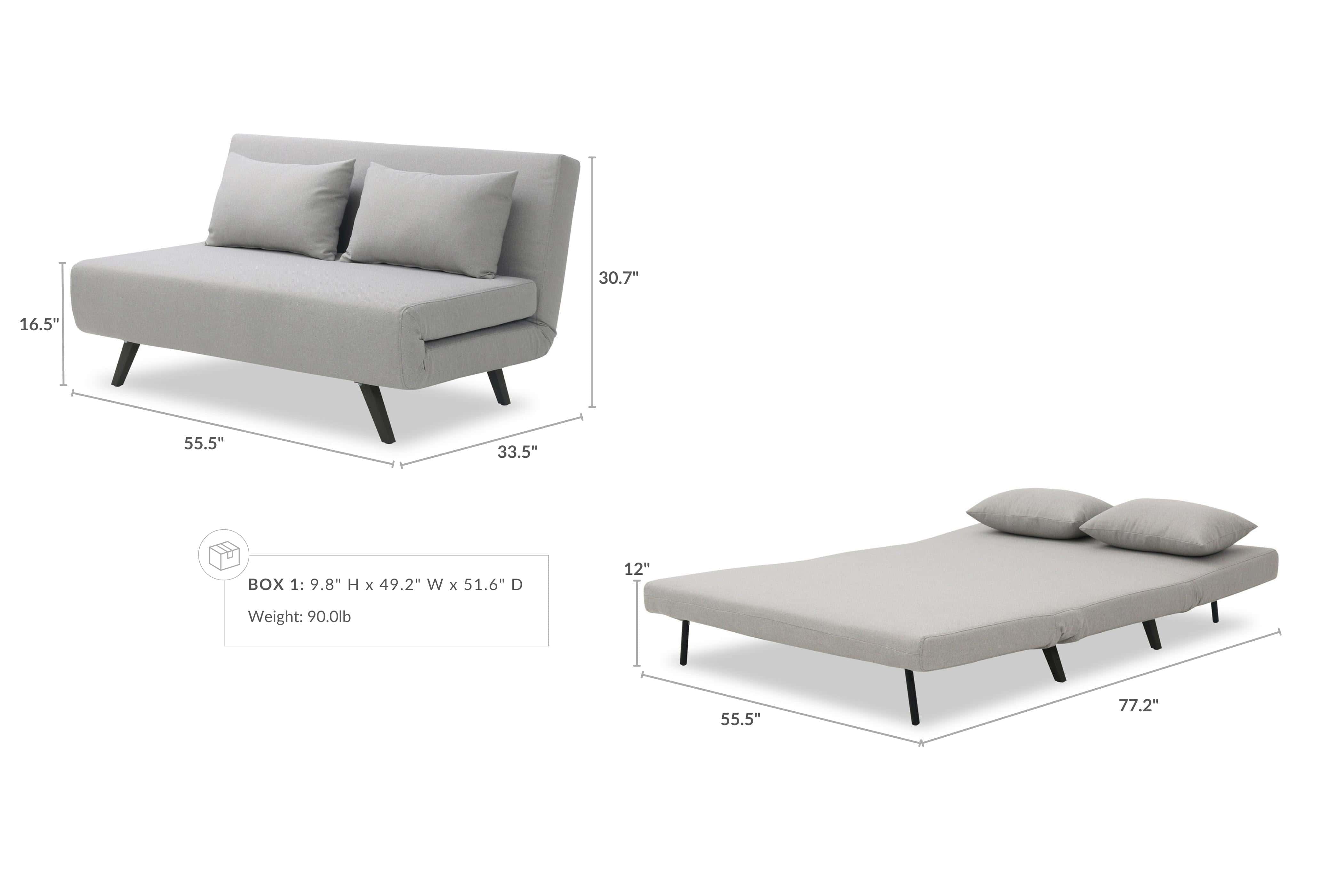 Coda 2S 2 Seat Sofa Bed Sofa Beds Spaze Furniture 