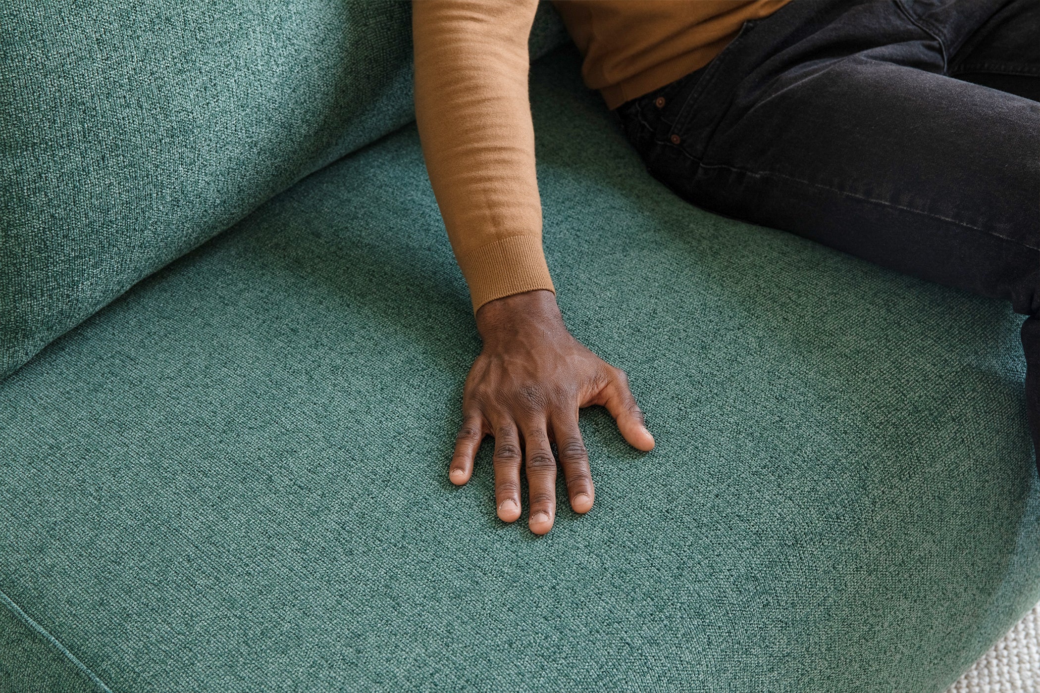 Duncan Emerald Green Lifestyle Model 3 seat sofa bed