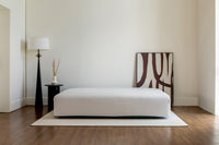 Duncan sofa bed with queen fitted sheet