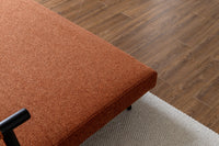 Best sofa bed for small spaces Office sofa bed queen-sized bed  Best pull out couch Modern sofa bed Affordable sofa bed bronze orange
