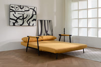 Best sofa bed for small spaces Office sofa bed queen-sized bed  Best pull out couch Modern sofa bed Affordable sofa bed yellow Sofa Beds Furniture 
