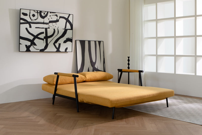 Best sofa bed for small spaces Office sofa bed queen-sized bed  Best pull out couch Modern sofa bed Affordable sofa bed yellow Sofa Beds Furniture 