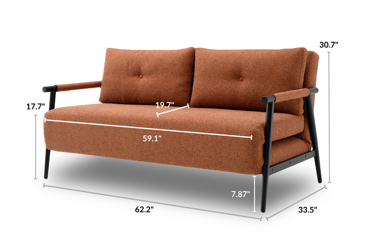 Jenner 2 Seat Sofa Bed