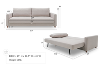 Luna 3 Seat Sofa Bed