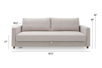 Luna 3 Seat Sofa Bed