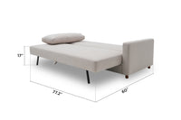 Luna 3 Seat Sofa Bed