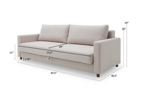 Luna 3 Seat Sofa Bed
