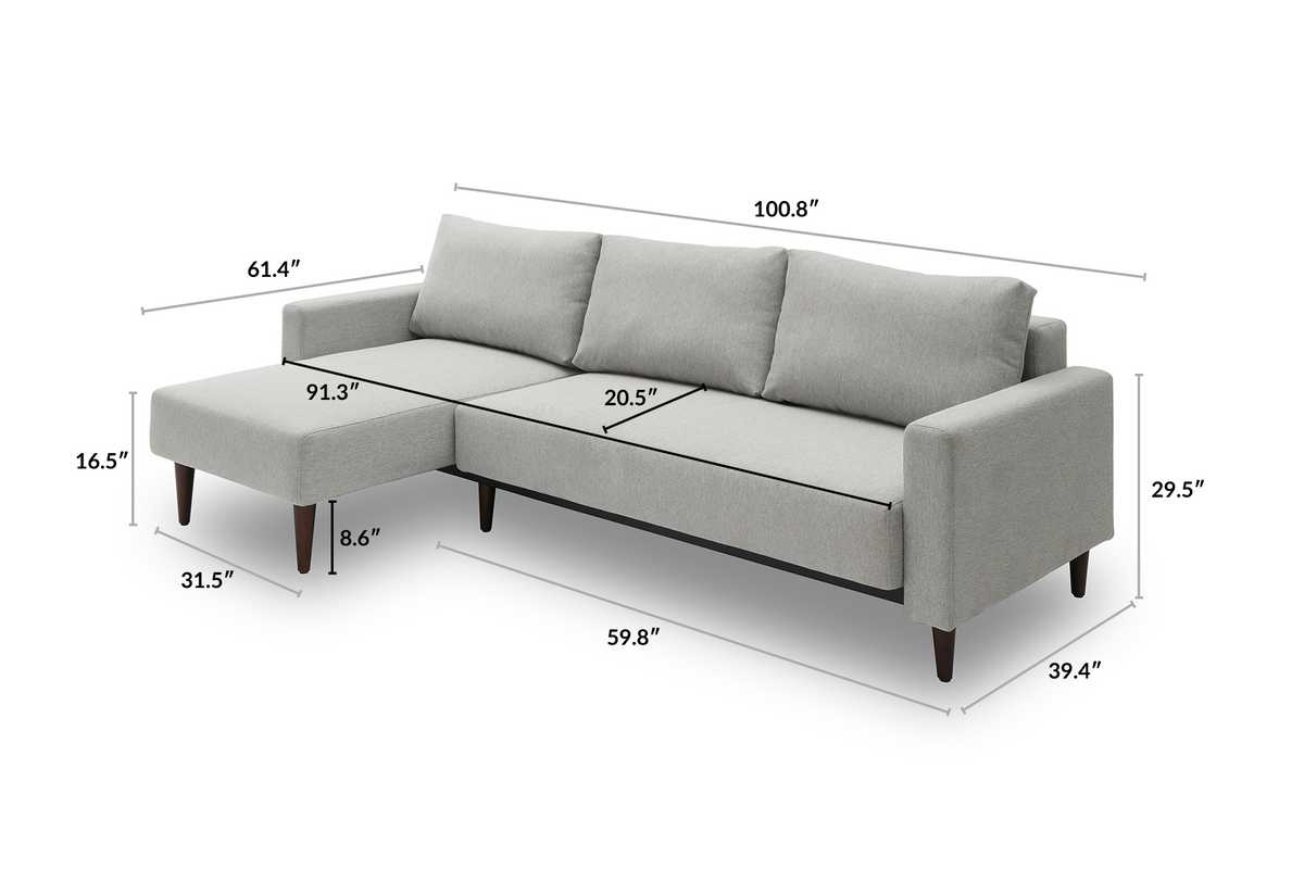 Marline Reversible Sectional Sofa Bed