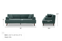 Mercury 2.5 Seat Sofa