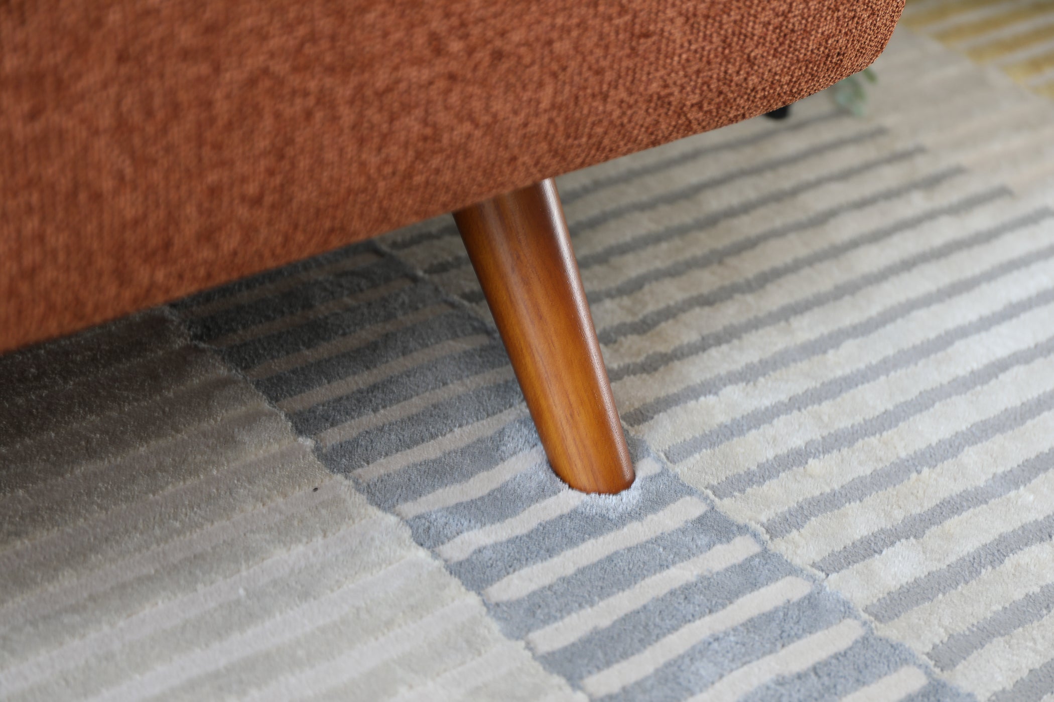 Napa Bronze Orange sofa bed