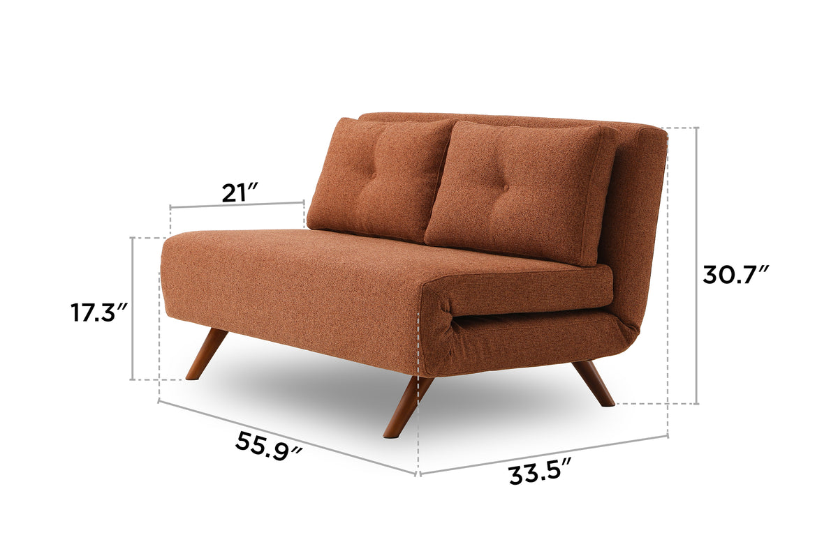 Napa Armless Sofa Bed