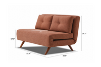 Napa Armless Sofa Bed