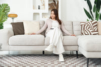 Apartment Living Room Sofa 3 seat sofa couch modern comfortable 