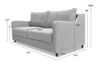 Noble 2 Seat Sofa Bed