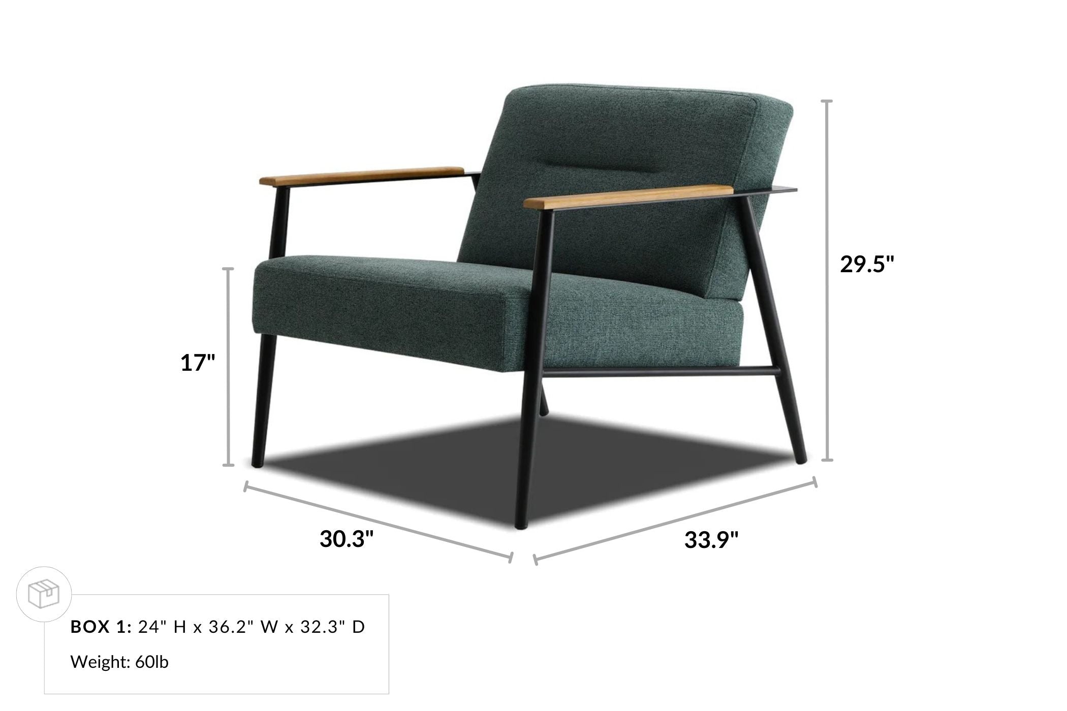 Porta Accent Chair for a Chic Living Room | Spaze