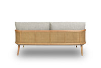 Indoor wicker furniture two seats sofas modern sofa best sofas best couches couch fabric sofas small space furniture wooden legs