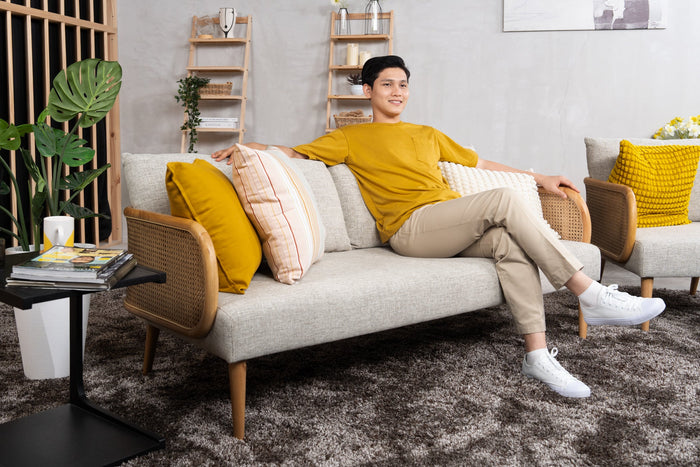 Indoor wicker furniture two seats sofas modern sofa best sofas best couches couch fabric sofas small space furniture wooden legs