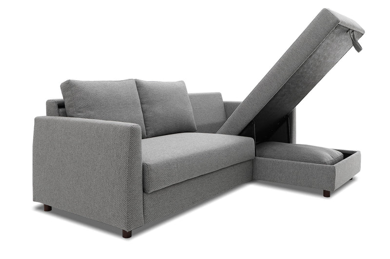 Fulton Reversible Sectional Sofa Bed With Storage Sofa Beds Spaze Furniture  Sofa Bed Furniture Chaise 