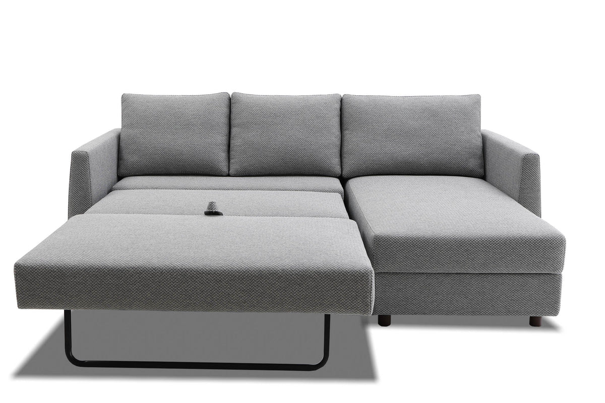 Fulton Reversible Sectional Sofa Bed With Storage Sofa Beds Spaze Furniture Sofa Bed Furniture  